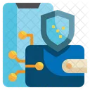 Protección de billetera digital  Icono