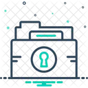 Proteccion De Carpeta Carpeta Bloqueo Icono