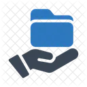 Carpeta Seguro Archivos Icono