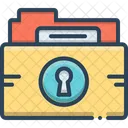 Proteccion De Carpeta Carpeta Bloqueo Icono
