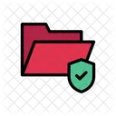 Carpeta Seguridad Proteccion Icono