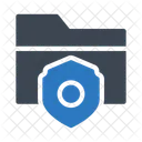 Carpeta Seguridad Proteccion Icono
