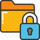 Carpeta Proteccion Bloqueo Icono