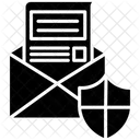 Correo Seguro Comunicaciones Seguras Concepto De Seguridad Icono