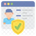 Protección de datos del cliente  Icono