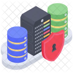 Protección de datos del servidor  Icono