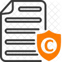Proteccion De Derechos De Autor Derechos De Autor Proteccion Icon