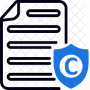 Proteccion De Derechos De Autor Derechos De Autor Proteccion Icon