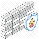 Protección cortafuegos  Icono