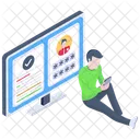 Protección de la privacidad  Icono