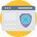 Proteccion De Paginas Web Navegador Optimizacion Icon