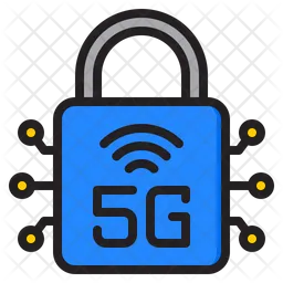 Protección de red 5G  Icono