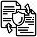Protección de transferencia de datos  Icono