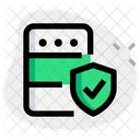 Protección de verificación del servidor  Icono