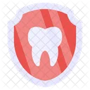 Protección dental  Icono