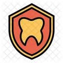 Protegido Dental Cuidado Icono