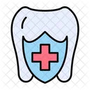 Diente Dental Proteccion Icono