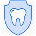 Protección dental  Icono