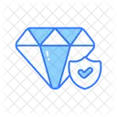 Protección de diamantes  Icono