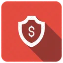 Proteccion Del Dinero Dinero Escudo Icono