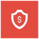 Proteccion Del Dinero Dinero Escudo Icono