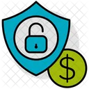 Dinero Proteccion Dolar Icono