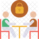Cerradura De Seguridad Reunion De Negocios Reunion Icon