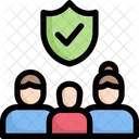 Protección familiar  Icono