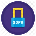 Proteccion Gdpr Datos Ue Icono