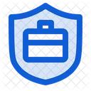 Proteccion Laboral Seguridad Laboral Escudo Icono