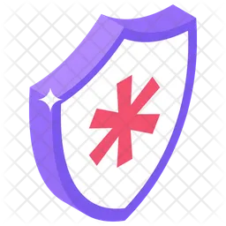 Protección médica  Icono