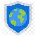 Protección mundial  Icono