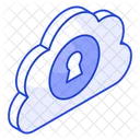 Protección en la nube  Icono