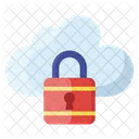 Proteccion De La Nube Seguridad De La Nube Nube Privada Icono