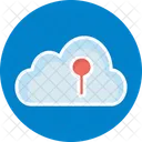 Proteccion De La Nube Seguridad De La Nube Nube Cifrada Icono