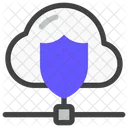 Protección en la nube  Icono