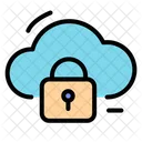 Proteccion En La Nube Seguridad En La Nube Nube Icono