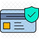 Proteccion De Tarjetas Antirrobo Seguridad Icono