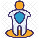 Virus De Proteccion Personas Avatar Icono