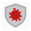 Proteccion Antivirus Escudo Virus Icono