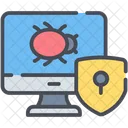 Virus Proteccion Antivirus Icono