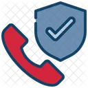 Protect Shield Telephone Icon