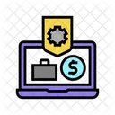 Protect Business Laptop Business Laptop Icon