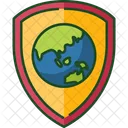Protect Earth Global Protect Planet Icon