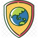 Protect Earth Global Protect Planet Icon