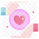 Protect Care Hands Love Icon