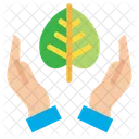 Save Nature Save Tree Protect Icon