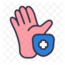Hands Protect Safe Icon