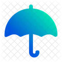Protected Umbrella Protection Icon