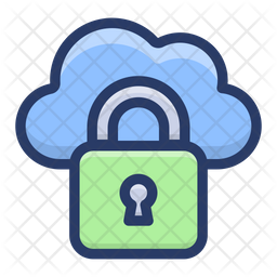 Protected Cloud Hosting Icon